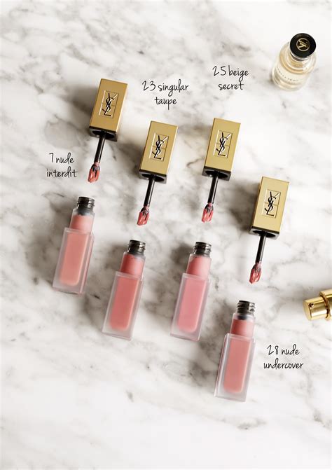 ysl tatouage couture matte stain ingredients